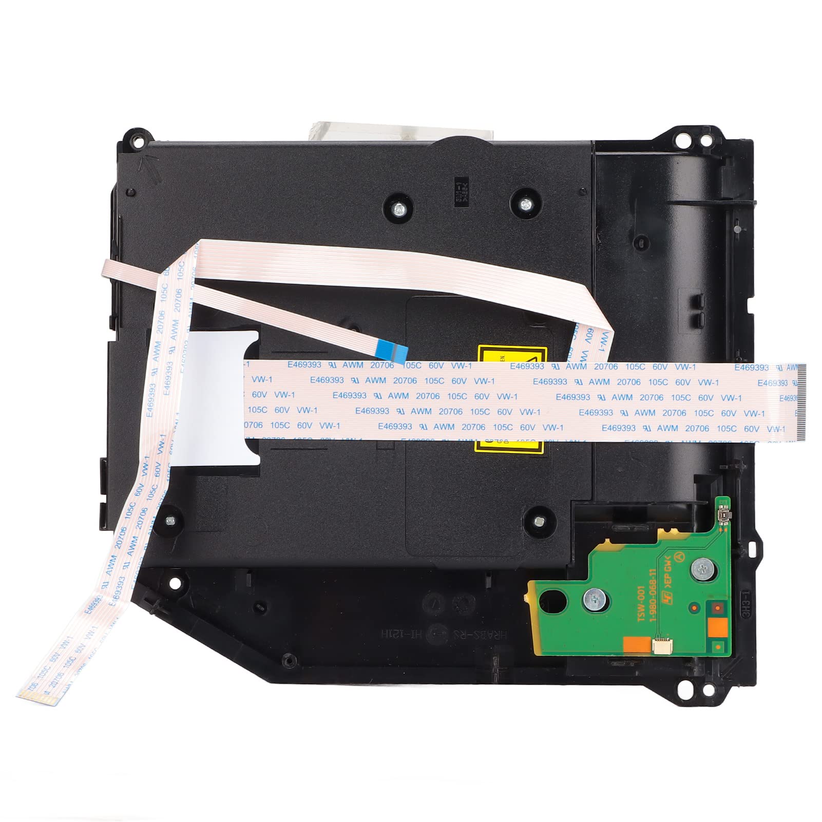 Elprico Unidad de CD de Repuesto para Unidad de Disco óptico KEM‑490 Unidad de CD Portátil con Chipset Profesional para Consolas 1200