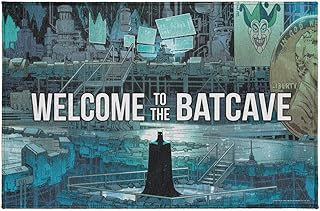GRAPHICS & MORE Batman Welcome to The Batcave Indoor Outdoor Anti-Slip Welcome Doormat, 20