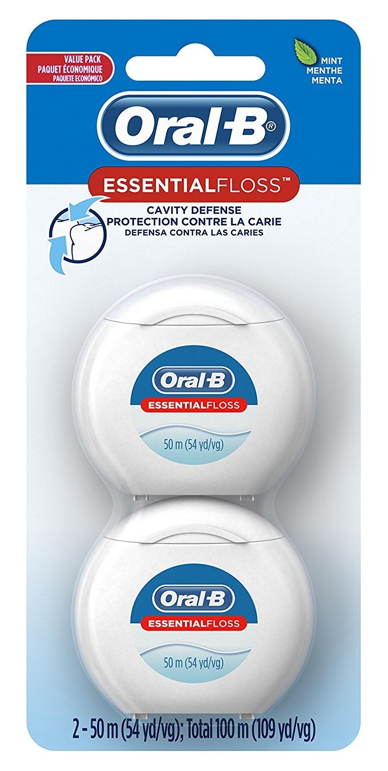 Oral-B 54 Yards Floss Mint Twin Pack 6 Pack