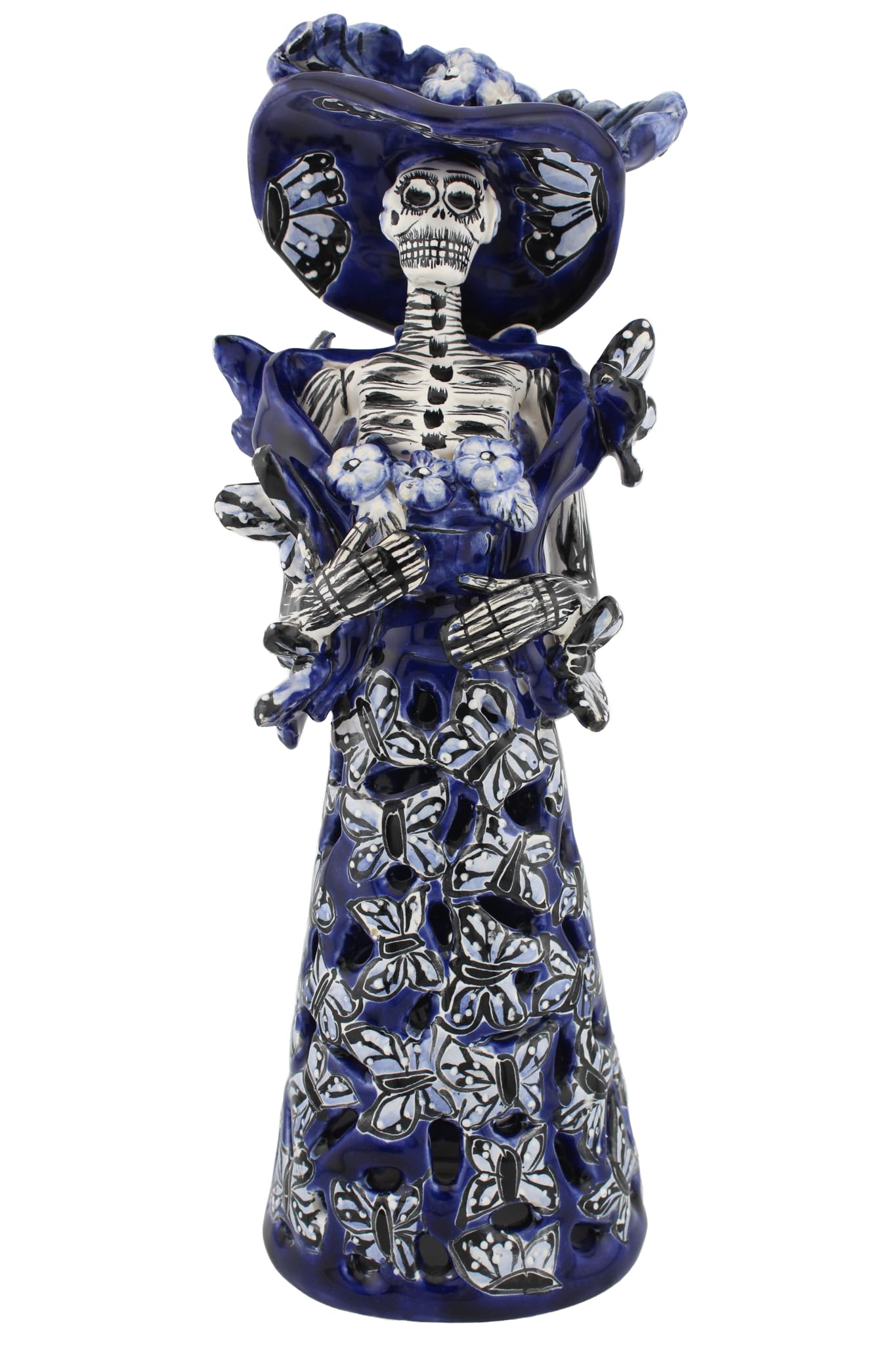 blue catrina dress Catrina Dresses: Elegance and Tradition for Special Events – Georgina Chávez main image 0