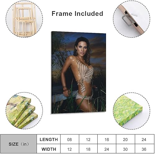 Miniatura 2 de Póster de Bonnie-Jill Laflin, modelo caliente y sexy, pintura artística de pared, lienzo para regalo, sala de estar, decoración de dormitorio,