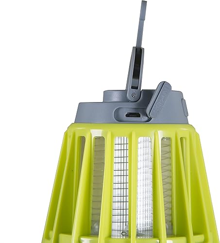 Miniatura 2 de Stansport 2 en 1 linterna exterminador de insectos, verde