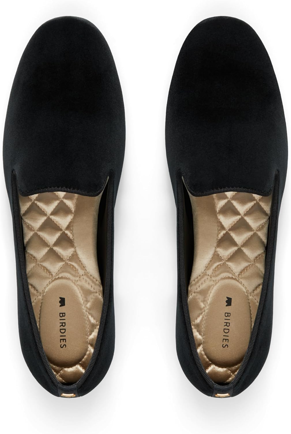Birdies Starling Women’s Slip-On Flats, Cushioned Loafer, Ballet-Flat Comfort, Almond Toe Shoe