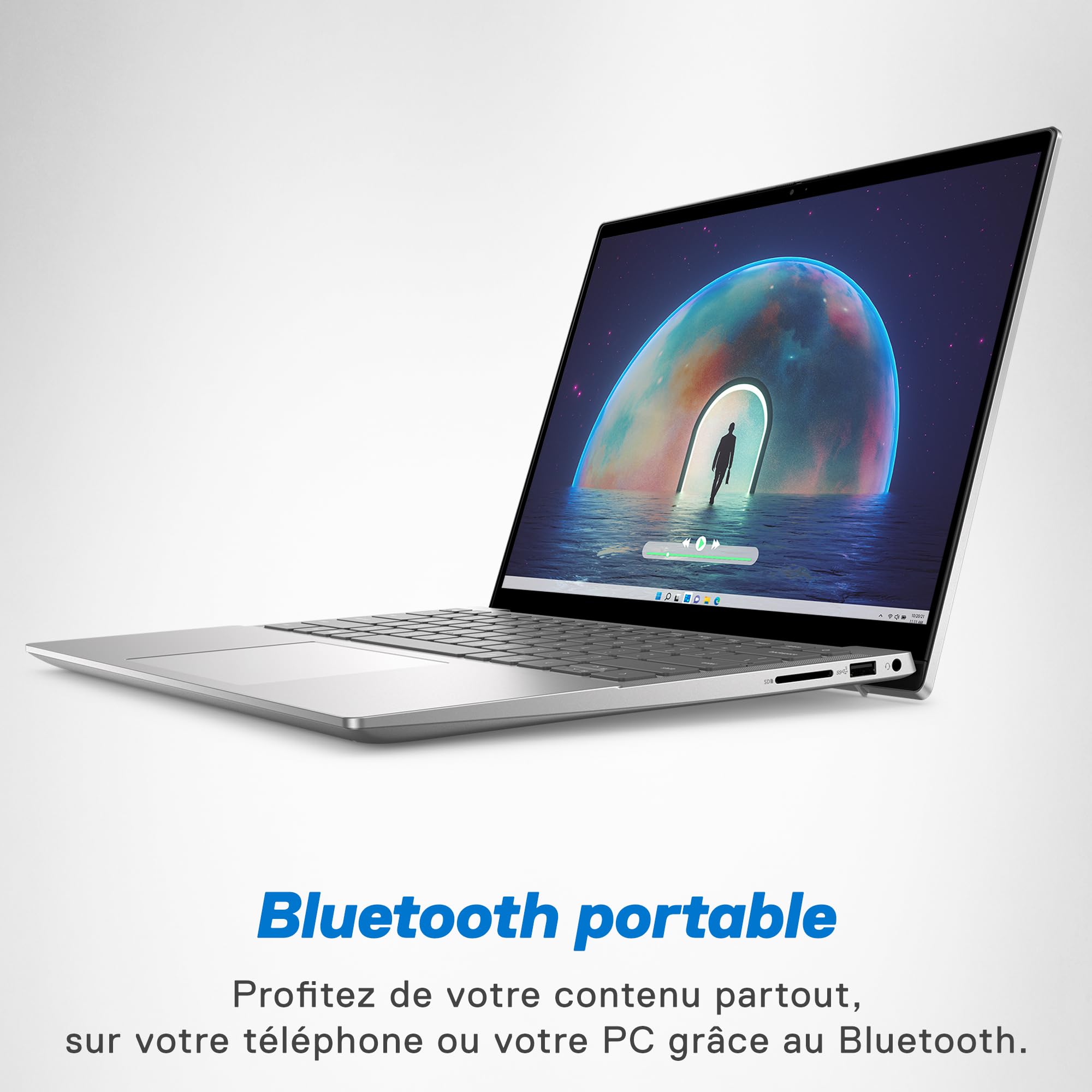 Dell Inspiron 14 5430 Ordinateur Portable, Processeur Intel Core i5-1335U, Écran 14" 16:10 FHD+, 8Go RAM, 512Go SSD, Graphique Intel Iris XE, Windows 11 Home, Platinium Silver