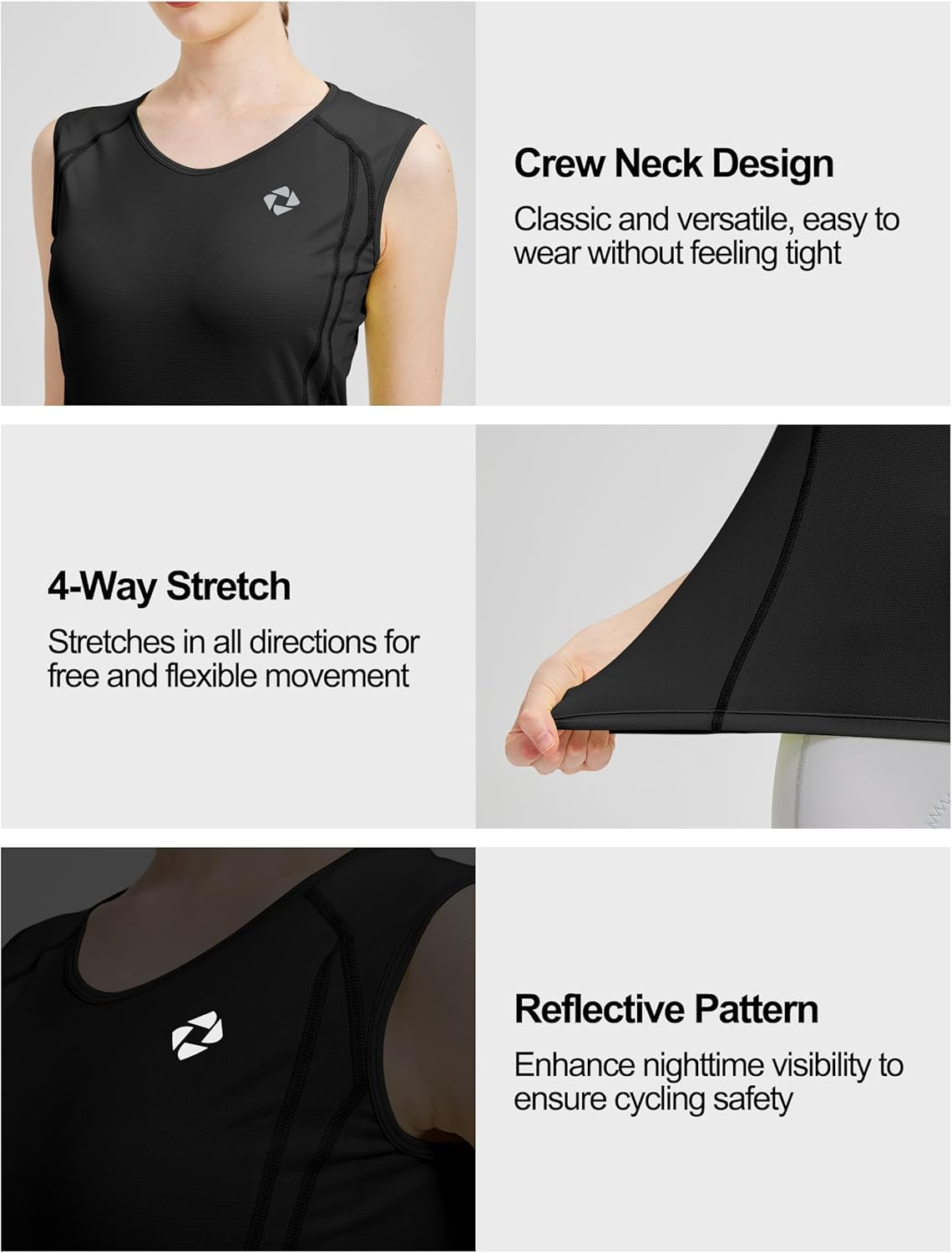 Sleeveless Cycling Jersey Women with Pocket Running Tank Tops Summer Biking Vests Breathable Bike Shirts for Sports