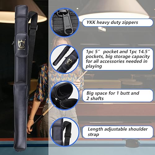 Miniatura 6 de CROWN ME Carbon Fiber Pool Cue Stick, Billiard Carbon Fiber cue