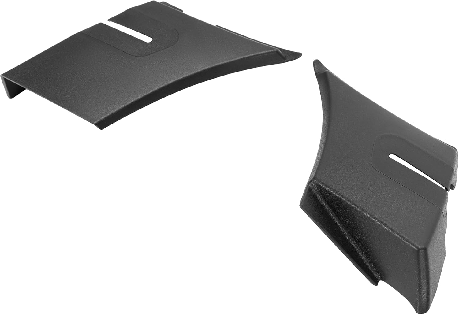 KUAFU Windshield Wiper Cowl End Compatible with 2007-2013 Chevrolet Avalanche 2007-2014 Suburban Tahoe GMC Yukon XL Cadillac Escalade ESV Replacement for 25820729 25820730 Air Inlet Grille Panel Pair