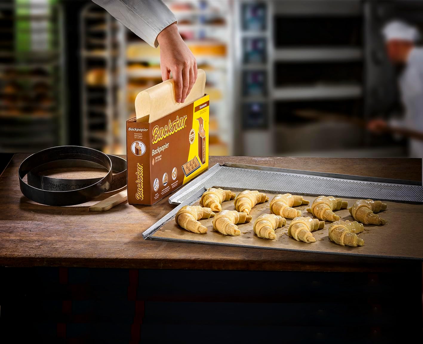 Pastry Paper 200 Sheets Standard Bakery 60 x 40 cm