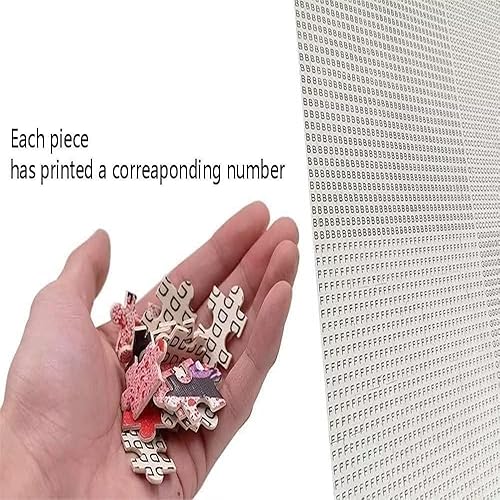 Miniatura 4 de Rompecabezas de madera de madera Shih Tzu lindos cachorros rompecabezas de pared divertido juego preescolar regalo para familia, papá, mamá, esposa,