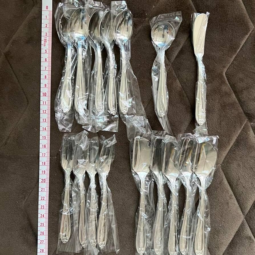 Amazon | ノーブランド品 YUMIKATSURAカトラリーセットスプーン Amazon | ノーブランド品 YUMIKATSURAカトラリーセットスプーン