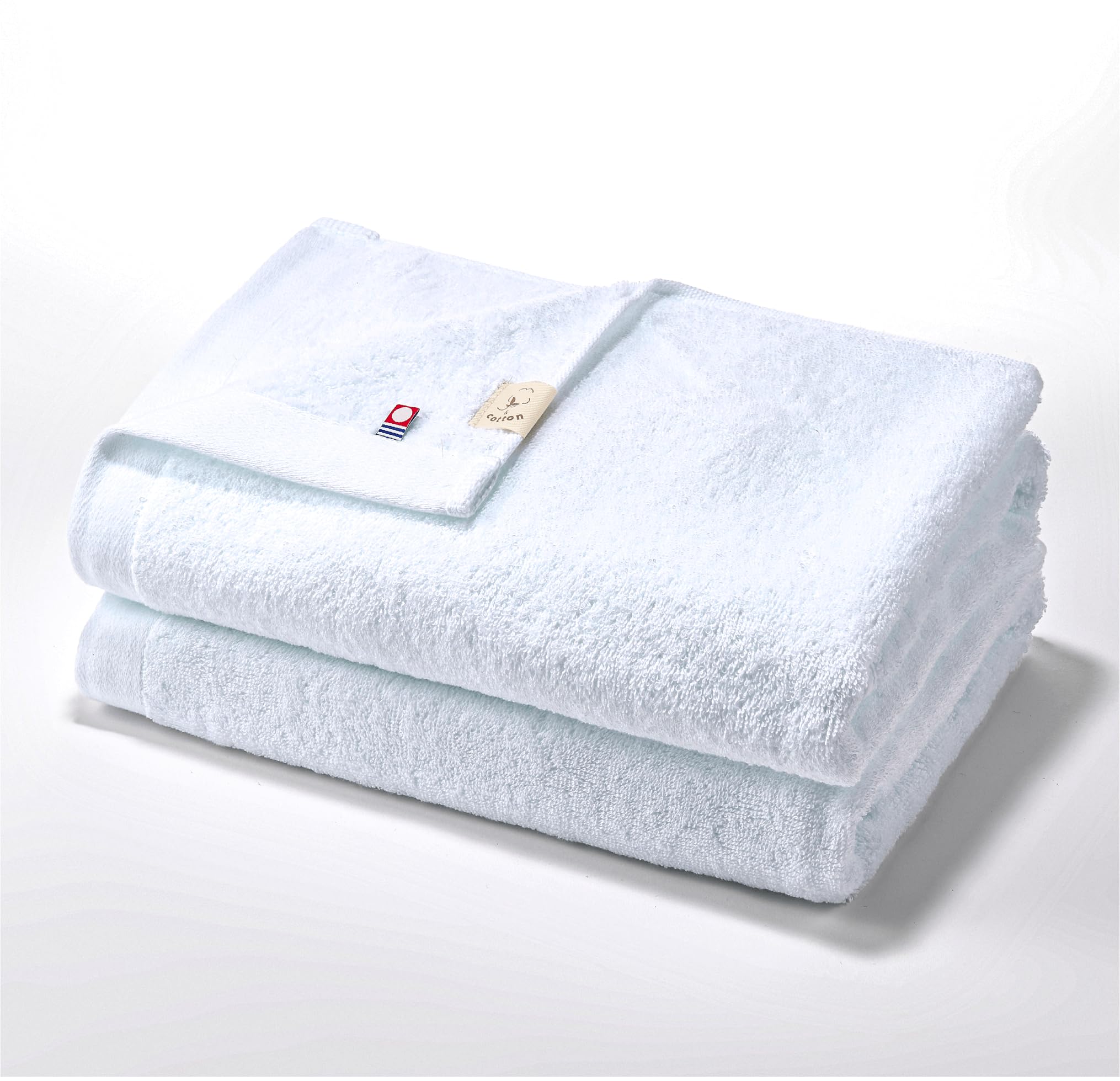 &COTTON Imabari Luxury Brushed Bath Towel 2-Pack