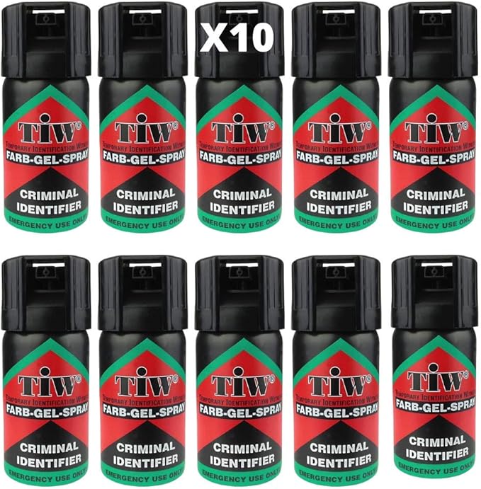 Farb Gel Farbgel Red Dye Personal Self Defence 100 UK Legal Attack