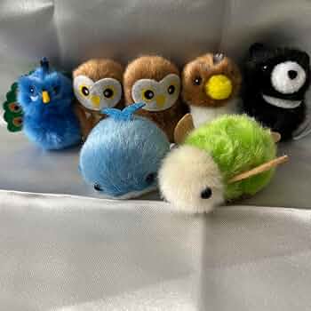 Amazon.co.jp: ぴよりーな メジャー ふわふわマスコット 動物 鳥