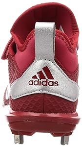 アディダス  野球 スパイク 26.0 赤✖️黒 size8 アディダス 野球スパイク・シューズ レッド 26.0 | スポーツ用品