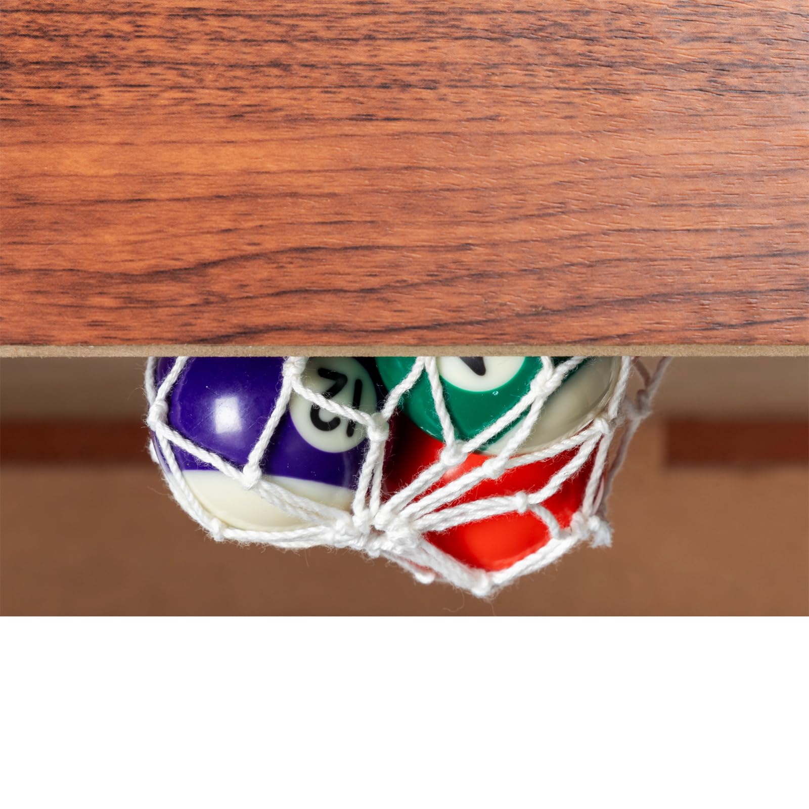 Bonnlo Table de Billard 4 Pieds avec Accessoires pour Enfants et Adultes, Mini Billard, 122x61x76 cm, Bleu