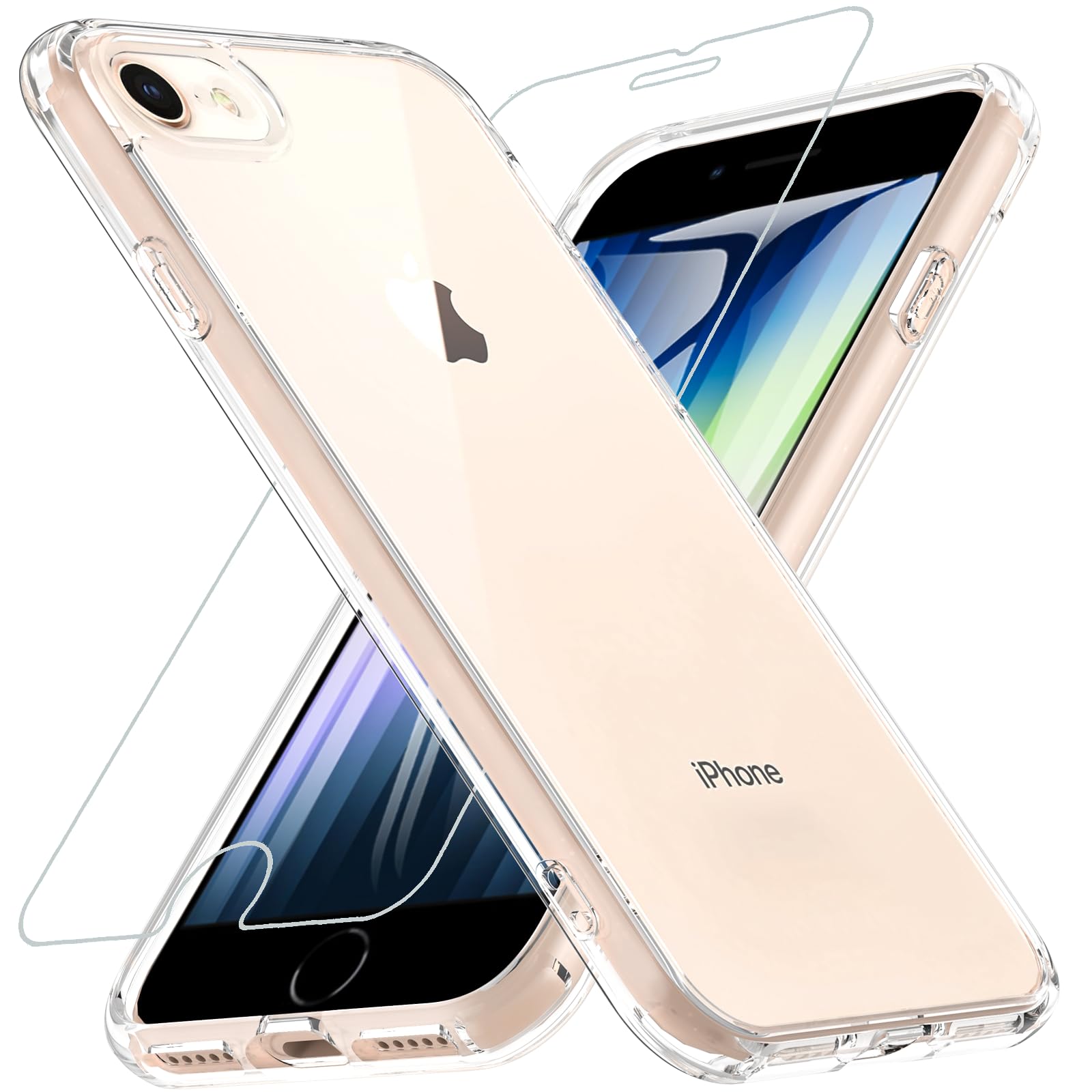 Amazon.co.jp: OWKEY iPhone SE ケース iPhone SE2 SE3 iPhone8 ケース  