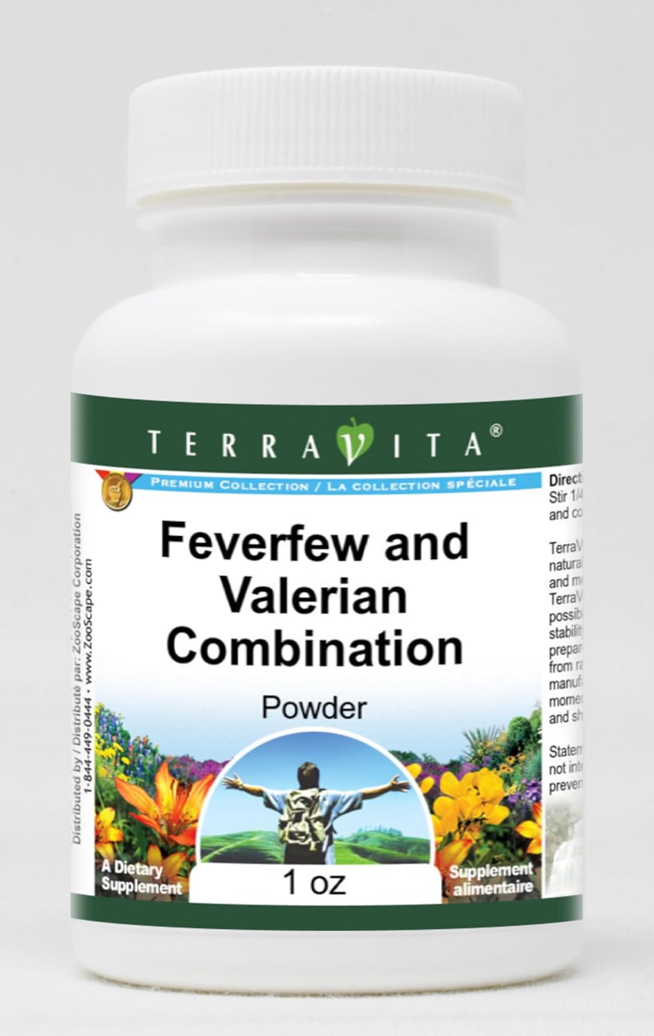 Feverfew and Valerian Combination Powder (1 oz, ZIN: 516994) - 3 Pack