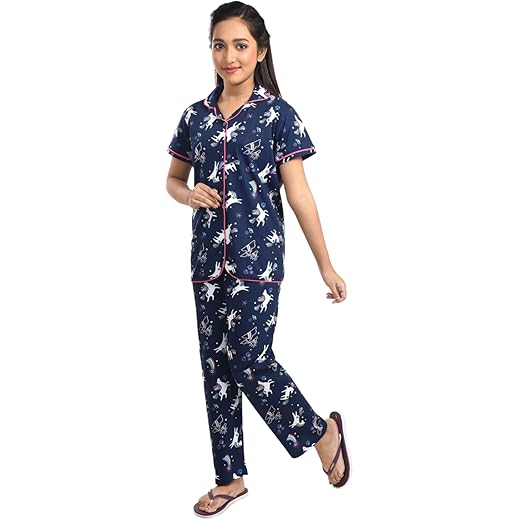 Funn Girls Cotton Nightsuit Set