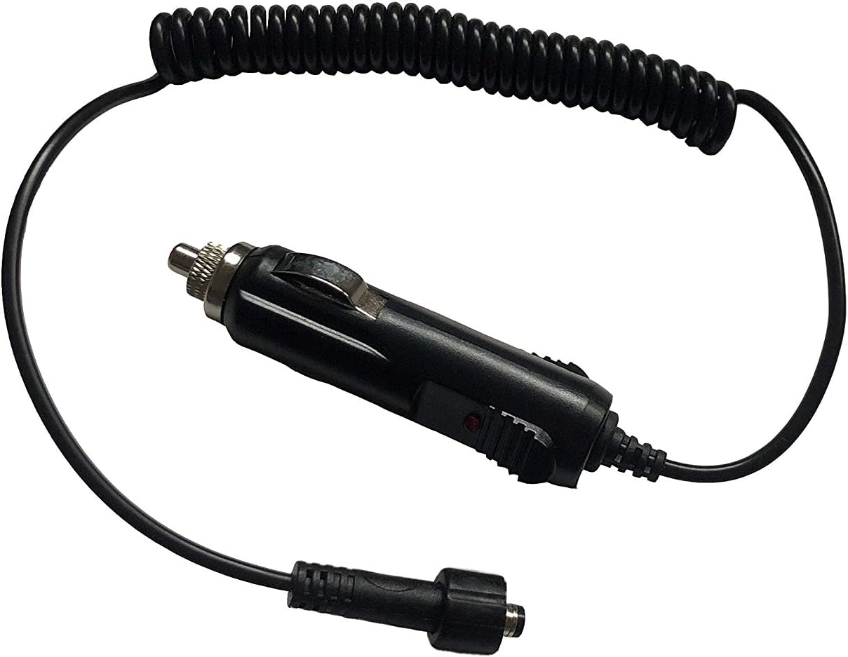 Cigarette lighter power adapter for the monitor