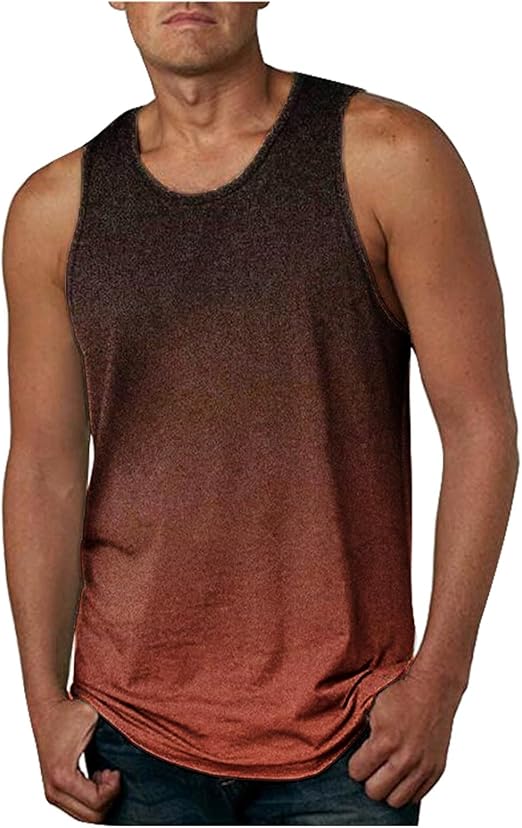 On グラデーション ノースリーブTシャツ On グラデーション ノースリーブTシャツ On グラデーション