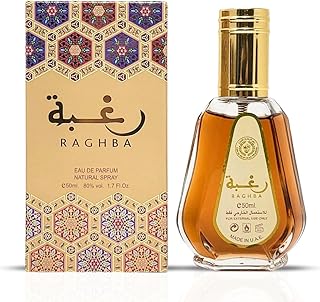 Ard al Zaafaran Raghba Eau De Parfum Spray 50ml (1.7 oz) | Deep, Sophisticated Blend of Oud, Spices & Floral Warmth with Luxurious Vanilla & Musk Finish