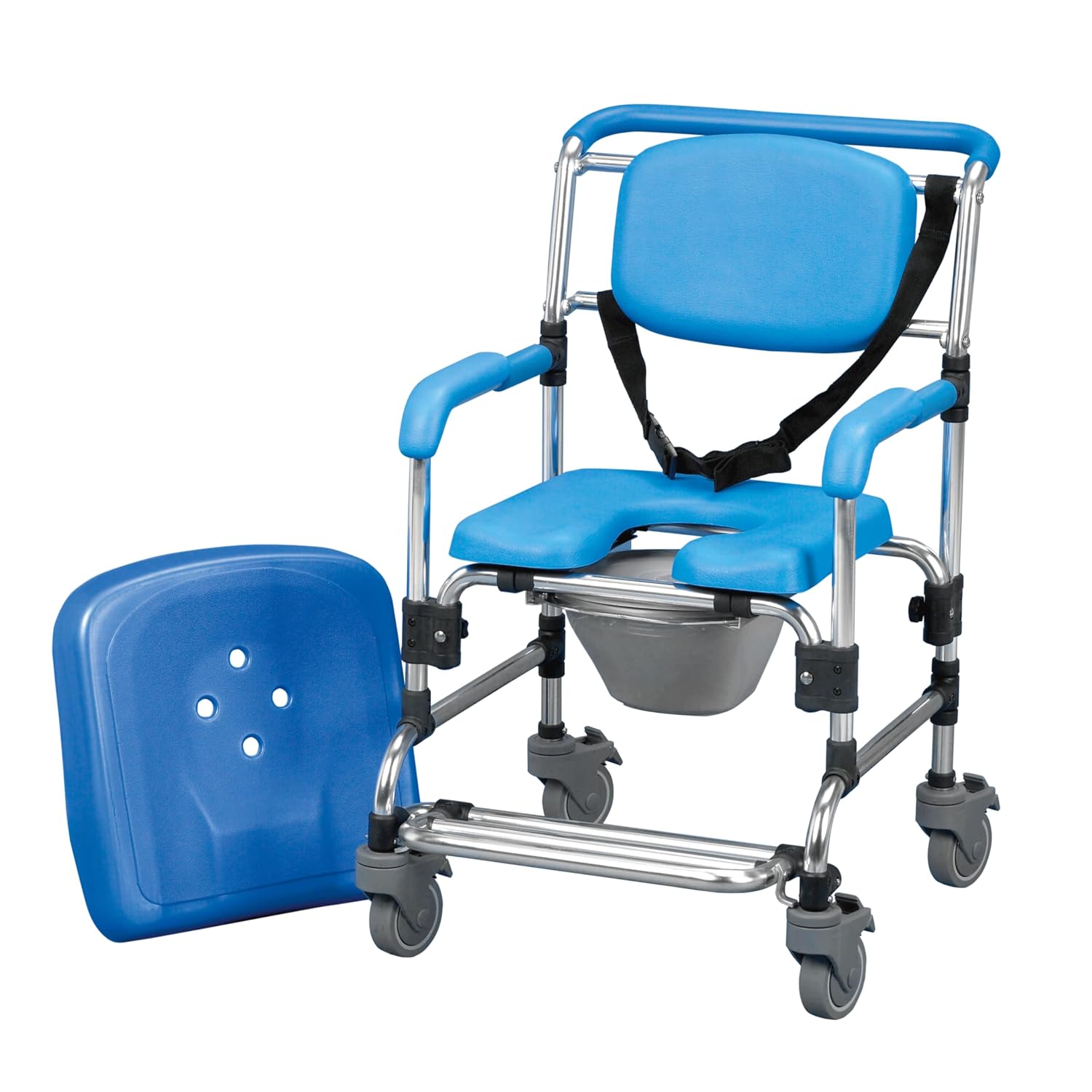 Homecraft Ocean Wheeled Shower Commode Chair, Padded Philippines | Ubuy