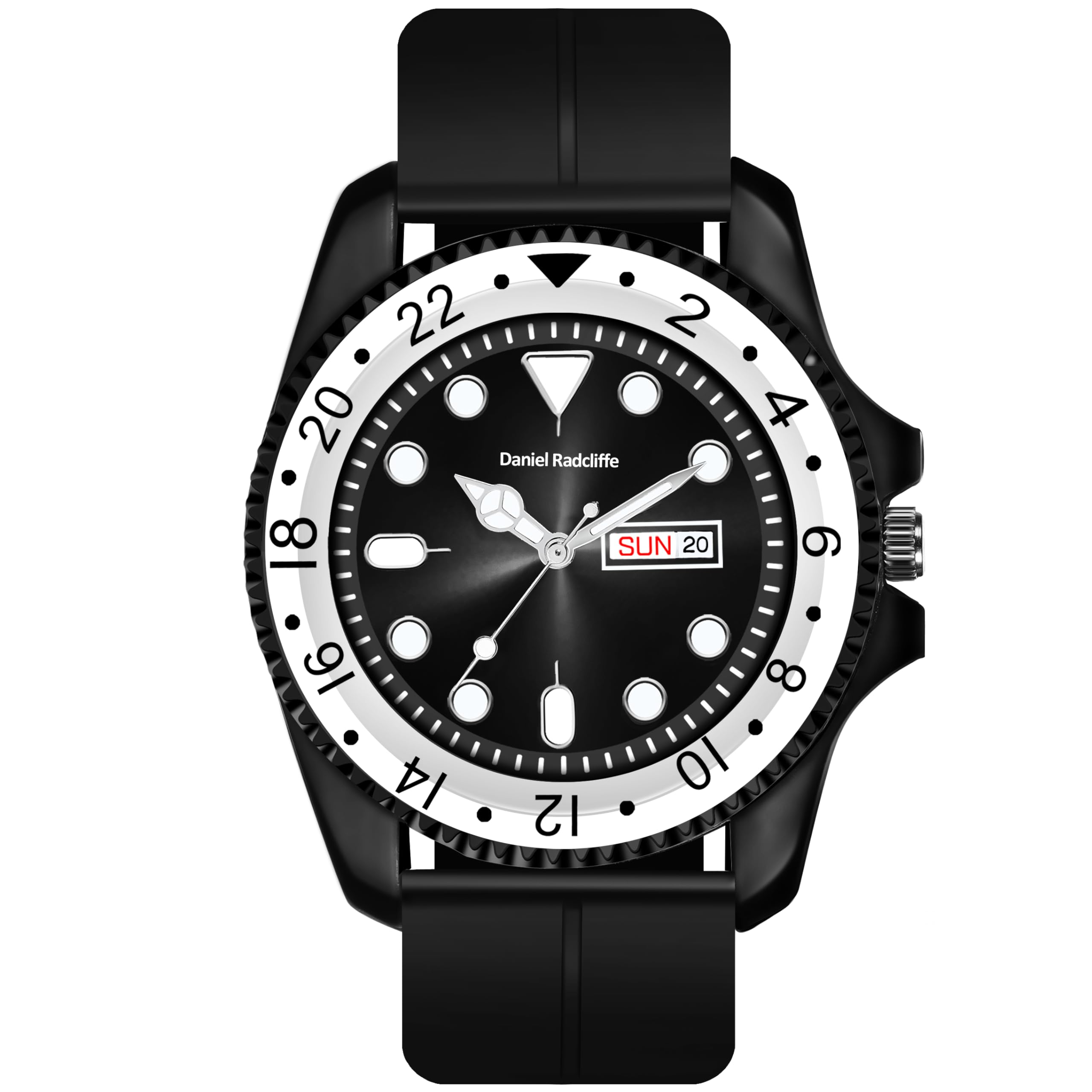 AMERICANVIBER Watches for Men Round Dial Analogue Men Watch |Long Battery Life with Long Lasting Polish/Adjustable Flexible Silicon Strap |Watches for Boys (Black) (B0D3VD5ZC1) Amazon Price History, Amazon Price Tracker
