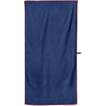 Flow Hydro Sport Towel - Microfiber Quick Dry Swimming Towels for Swim, Pool, Triathlon, and Other Water Sports in Medium, Large, XL, and Hooded Sizes Navy, X-Large 72" x 40"