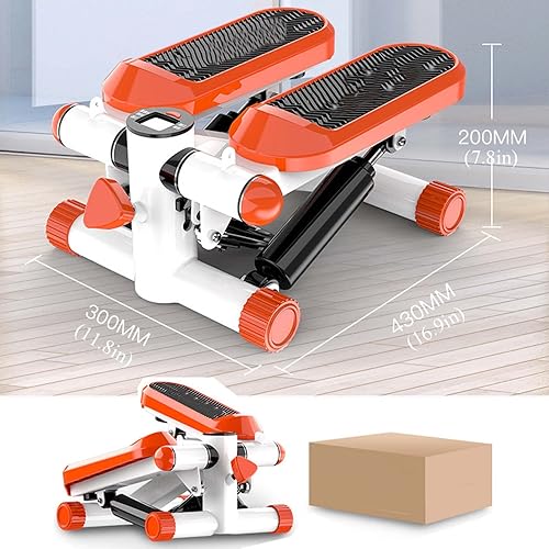 Miniatura 6 de YSUEFIJO Mini escalador de ejercicio, escalonera para ejercicio, equipo de entrenamiento ajustable, máquina escaladora de escalones de entrenamiento