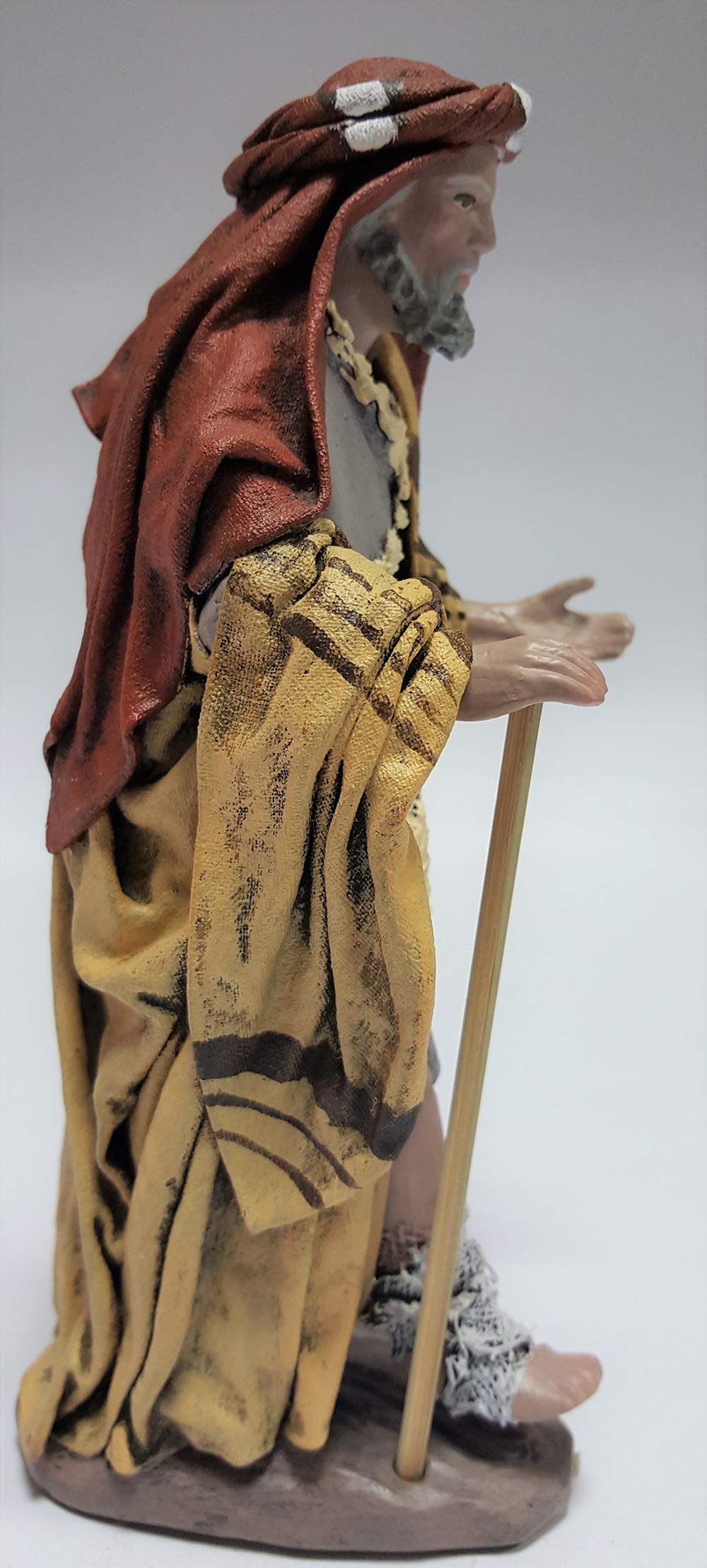 Pastor cojo con Garrote, para Figuras de 17 cm
