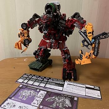 ぼ*の様 トランスフォーマー　デバステーター 　8体+オプションパーツセット ぼ*の様 トランスフォーマーデバステーター 8体+オプション