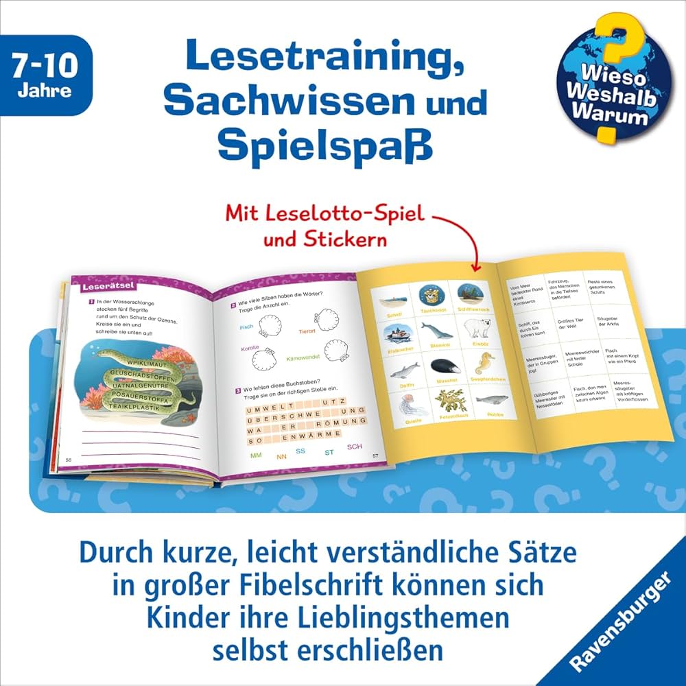 Amazon.com: Wieso? Weshalb? Warum? Erstleser, Band 8: Ozeane Amazon.com: Wieso? Weshalb? Warum? Erstleser, Band 8: Ozeane