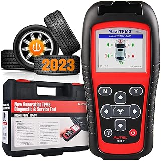 Autel MaxiTPMS TS501 TPMS Programming Tool, 2023 Upgraded Car TPMS Scan Tool of TS408, TS401, Activate/Relearn All Known TPMS Sensors, Program MX-Sensor [315 & 433MHz], TPMS Diagnostics & Reset