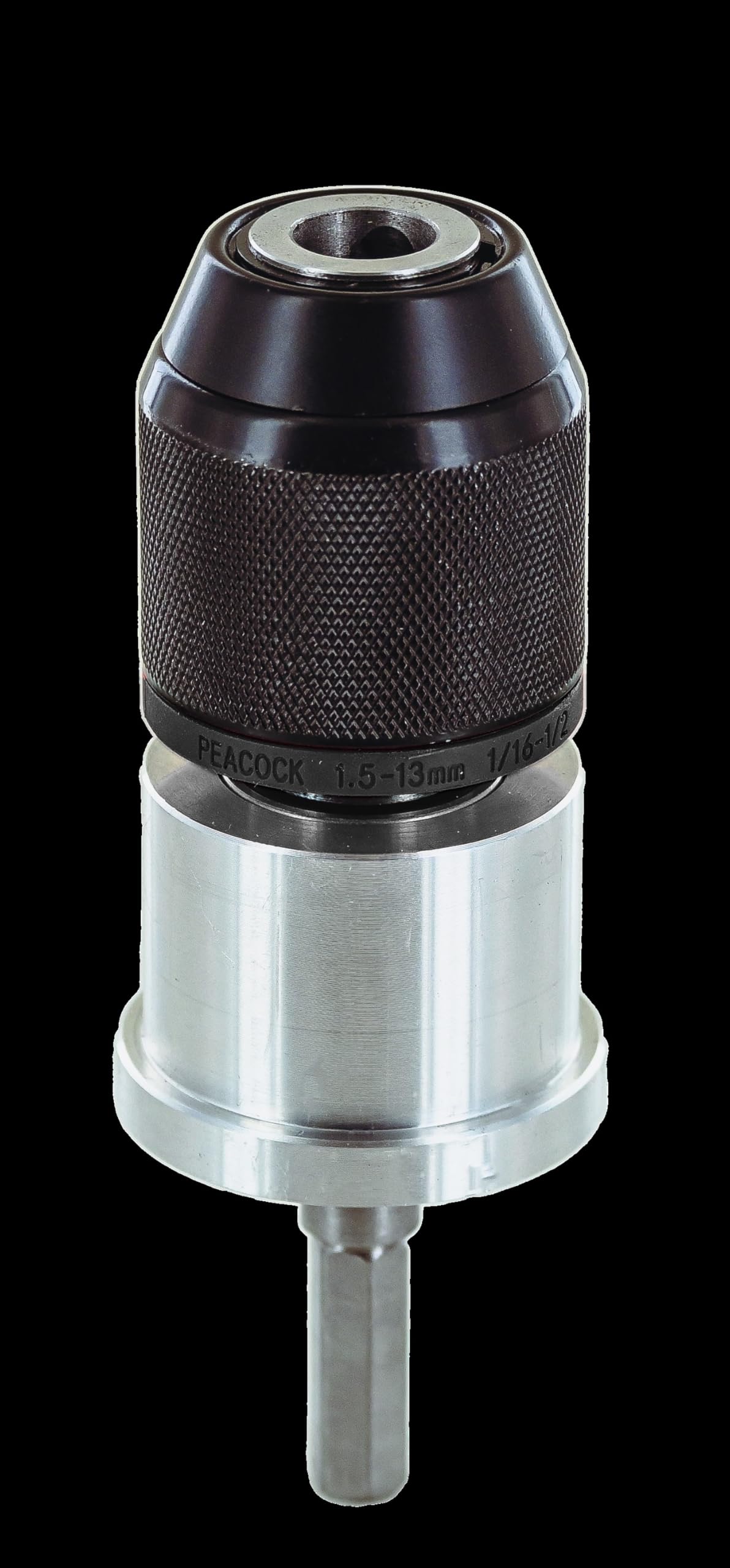 Famag Bohrfutteradapter für Bohrständer „Exzellent“ (Länge x Breite x Höhe 104 x 22 x 69 mm, Bohrfutterspannbereich ø 1,5 mm - 13,0 mm, für alle Famag-Bohrständer) 140204300