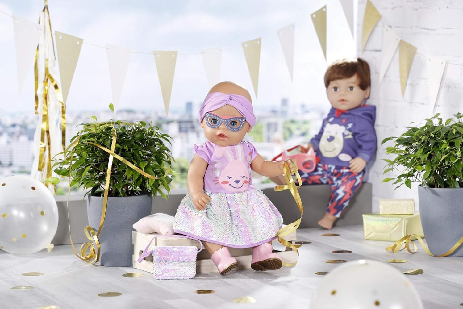 BABY born Deluxe Happy Birthday Outfit 43cm