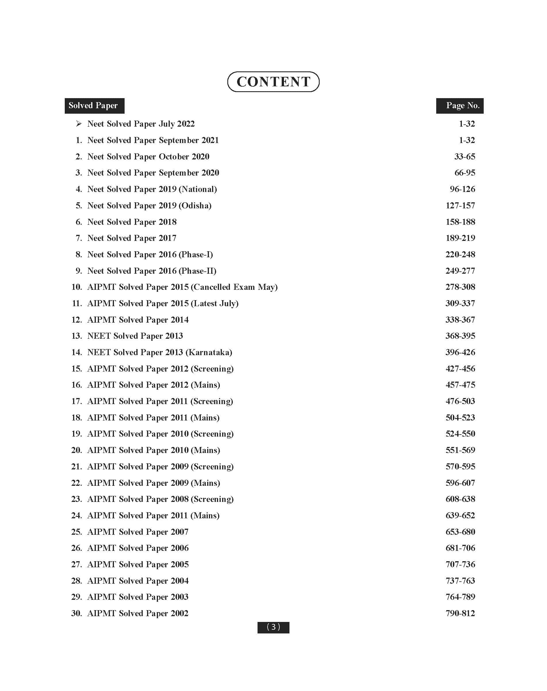 Educart NEET 30 Previous Year Solved Papers (Physics, Chemistry & Biology) For 2022 Exam (5000+ questions with explanations)
