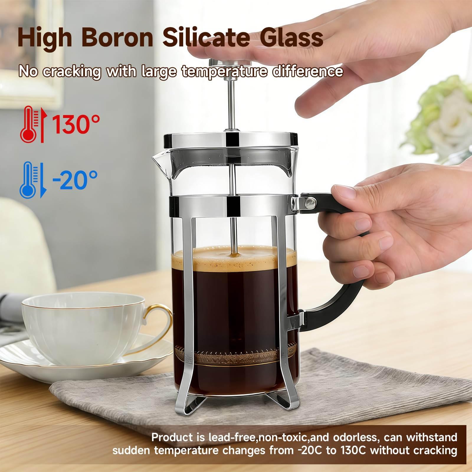 Cafetera de Filtro, cafetera de Filtro, cafetera de Viaje para Cocina | Cafetera de filtro, cafetera de filtro, cafetera de filtro, tetera para aficionados(1000ML)