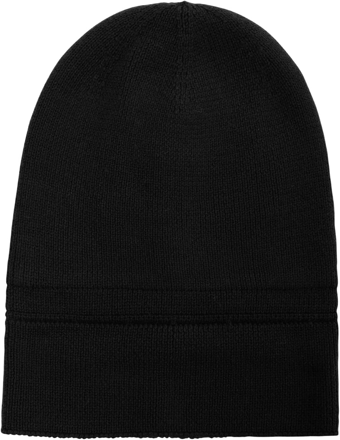 M/L XL/XXL 30% Merino Wool Waterproof Cuff Beanie for Men Women Big Heads Warm Fleece Lined Stretchy Wool Hat - Image 5