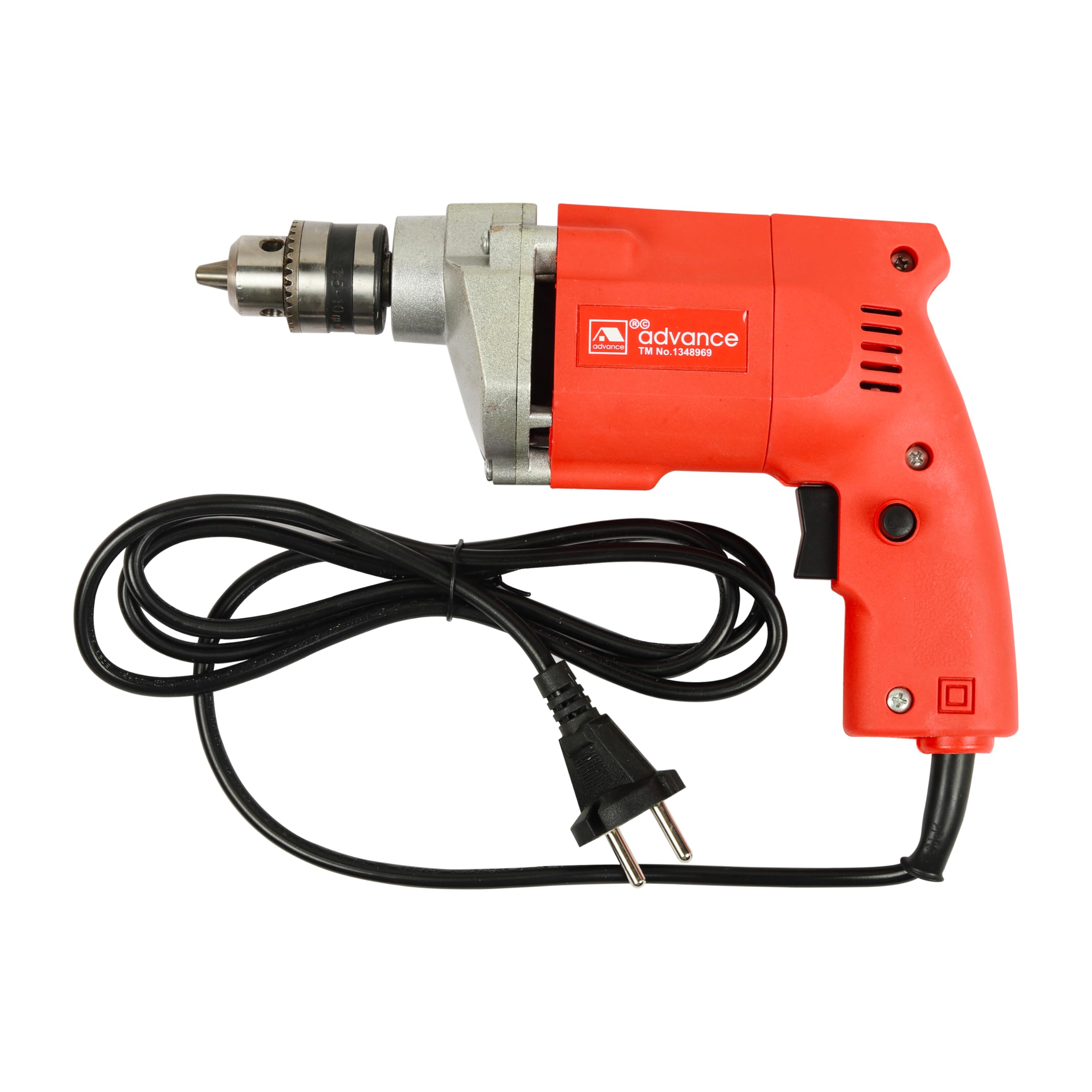 Spartan 10mm APED10A Advance 350W 2600RPM Electric Pistol Grip Corded Drill Machine | Drilling into Wood, Plastic, Glass & Metal For Home & Professional Use(Red, Pack of 1) (B06W5QMR2G) Amazon Price History, Amazon Price Tracker