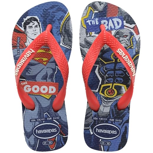 Chinelo Havaianas Infantil Kids Heróis Batman Menino