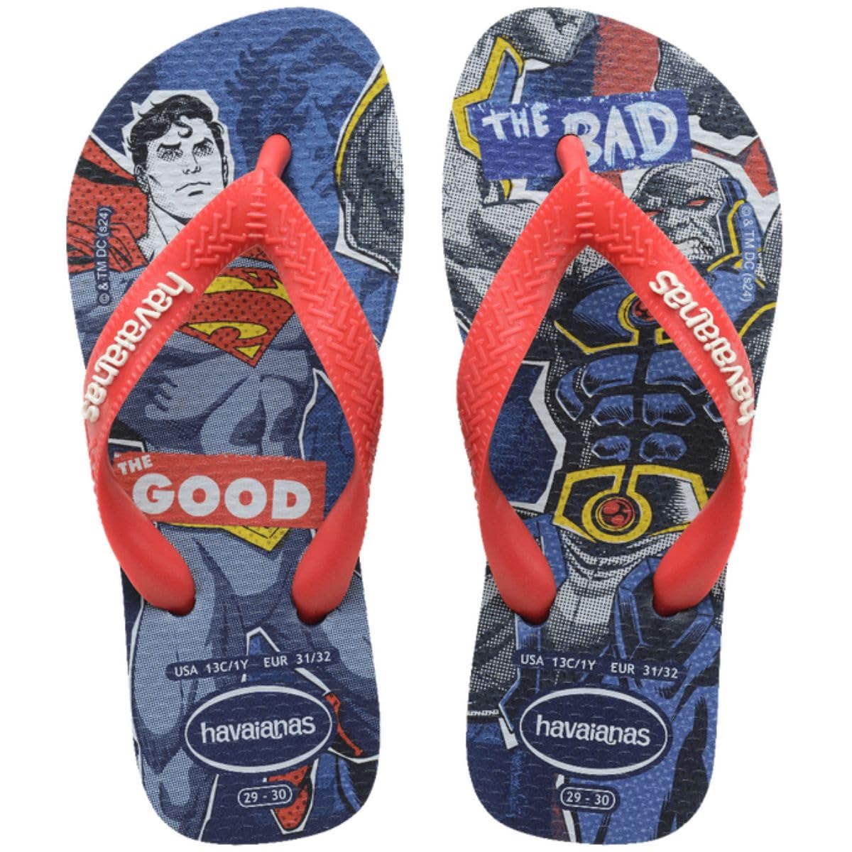 Havaianas Kids Top Herois Dc - Infradito Ragazzi, Navy Blue,-image