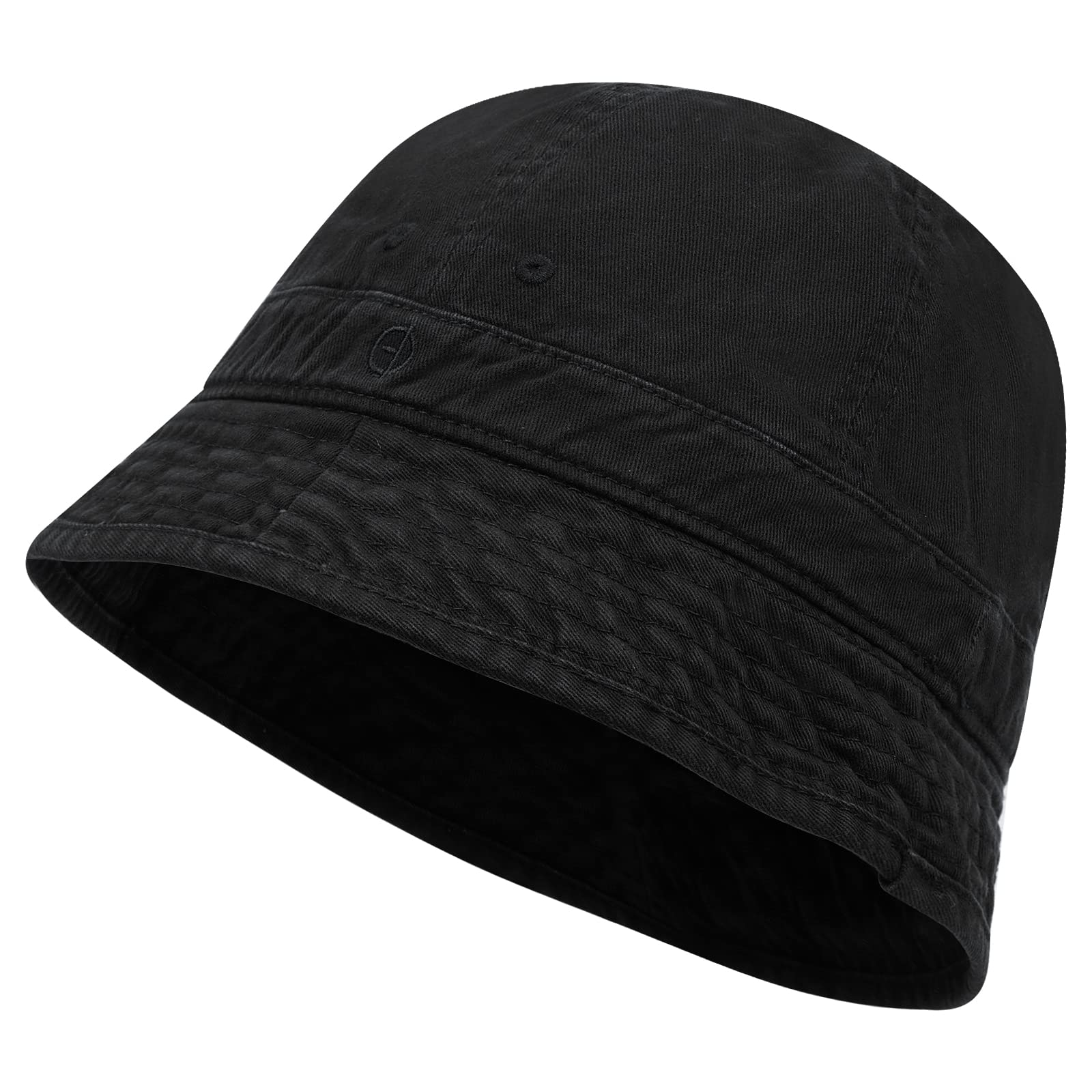 ClakllieBucket Hats for Women Men Washed Cotton Sun Hat Fishing Hiking Cap Packable Summer Outdoor Travel Beach Hat