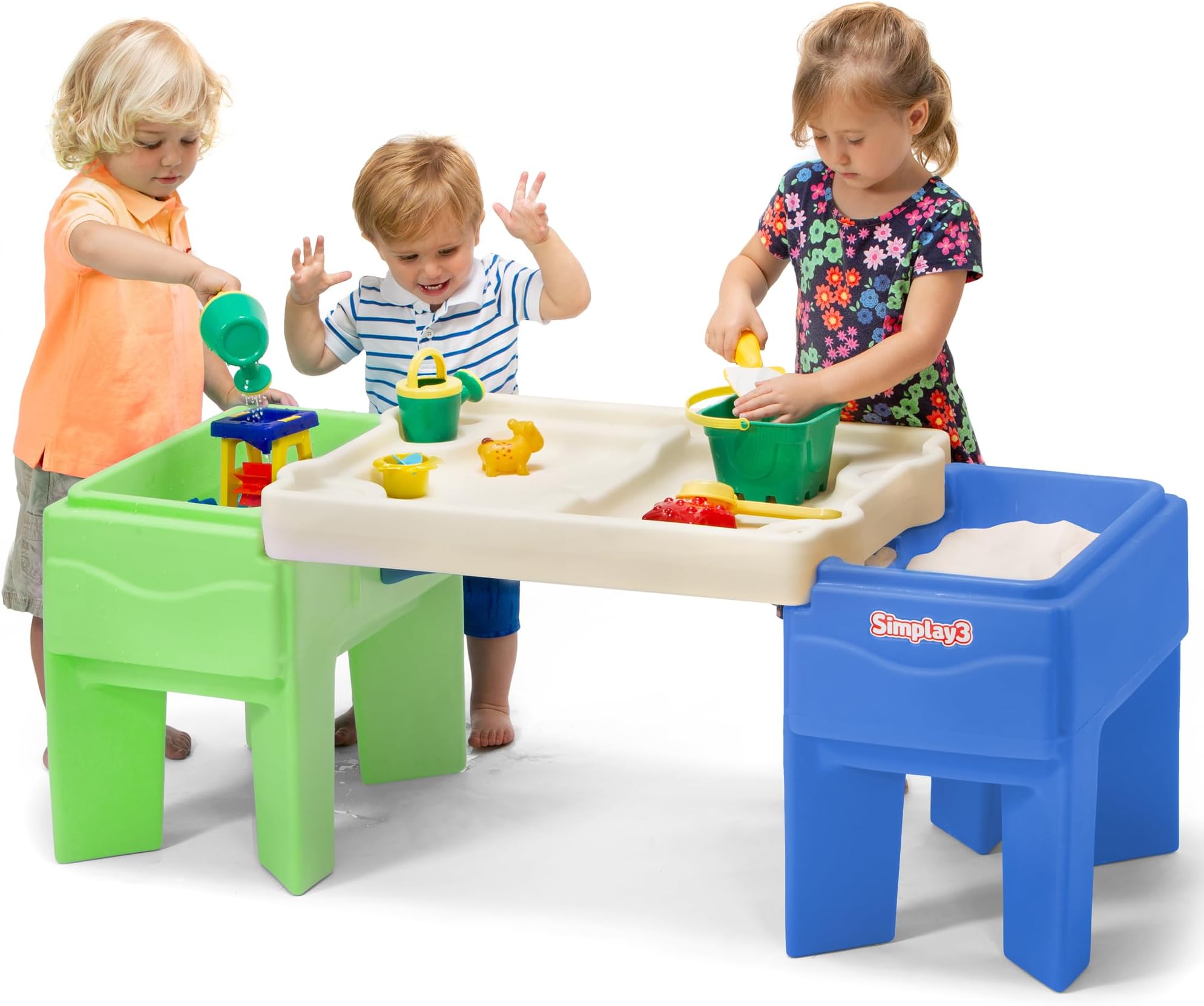 Simplay3 217050 Sand and Water Activity Table, Multi