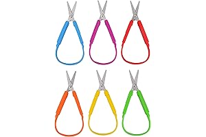 Special Supplies Mini Loop Scissors for Special Needs Children and Teens