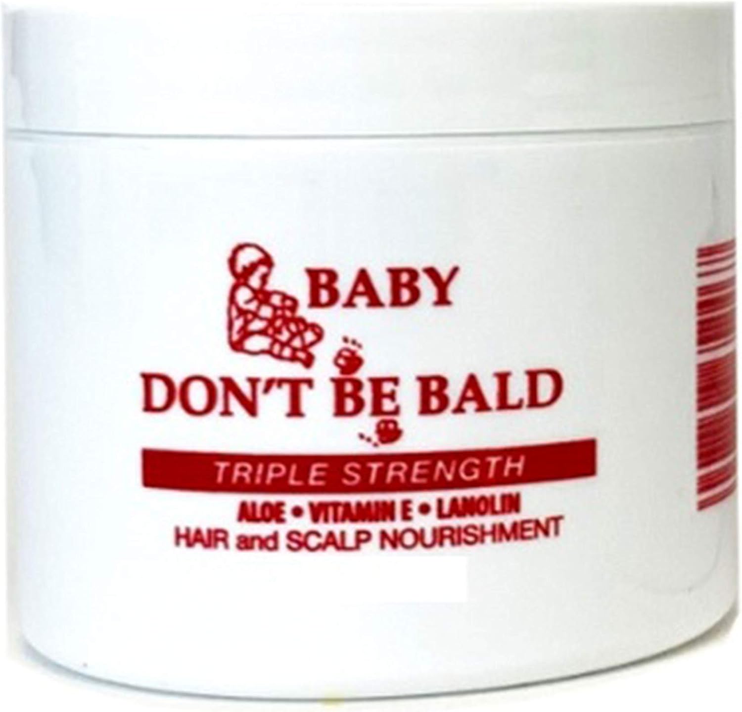 BABY DON'T BE BALD Hair and Scalp Nourishment Triple Strength 4 oz