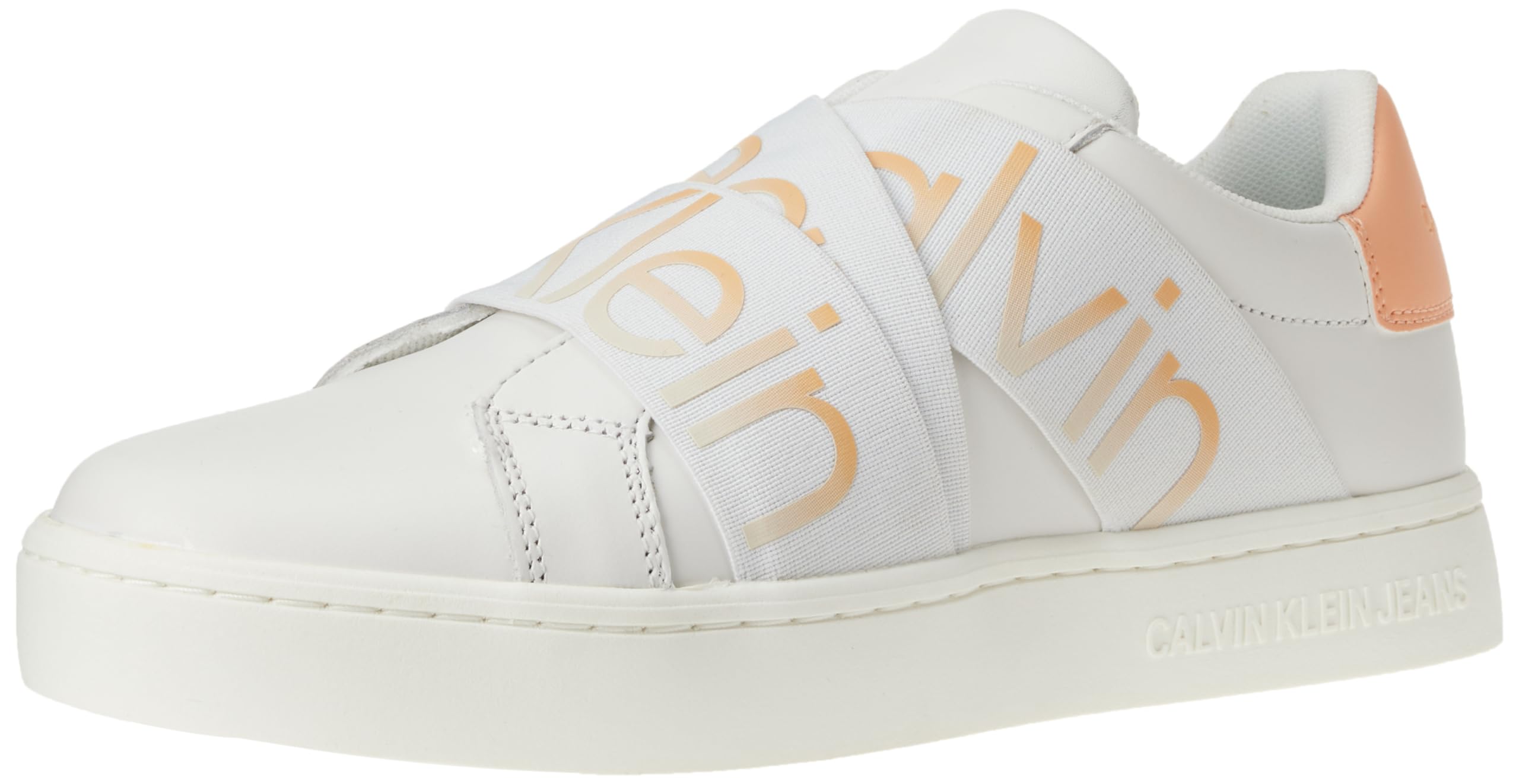 Calvin Klein Jeans Classic Cupsole Elast LTH Yw0yw01443, Zapatilla con Suela Mujer