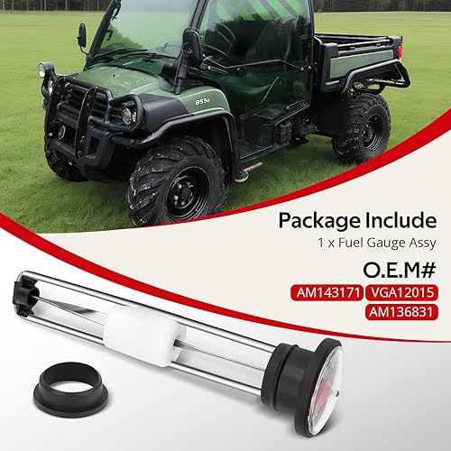 Miniatura 7 de Medidor de combustible para John Deere Gator HPX XUV 620i 625i 825i 850D 855D Diese-l Gas