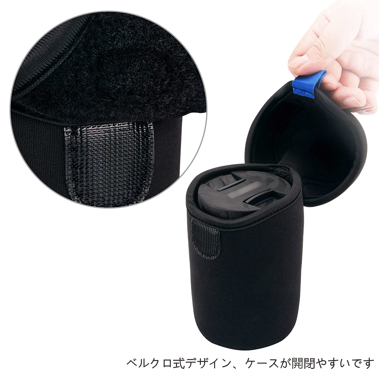 Amazon.co.jp: JJC ミラーレスカメラレンズケース レンズポーチ