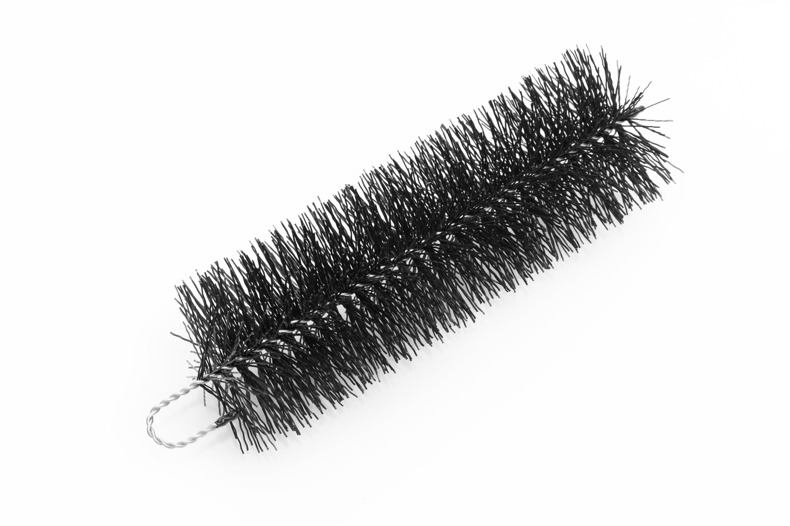 Lot de 25 Brosses Filtrantes Bassin et Koi Ø 15 cm, Longueur 30 cm | Nettoyage Efficace et Eau Claire | Fibres Polypropylène Haute Densité | Conception Poils Ondulés, Noir