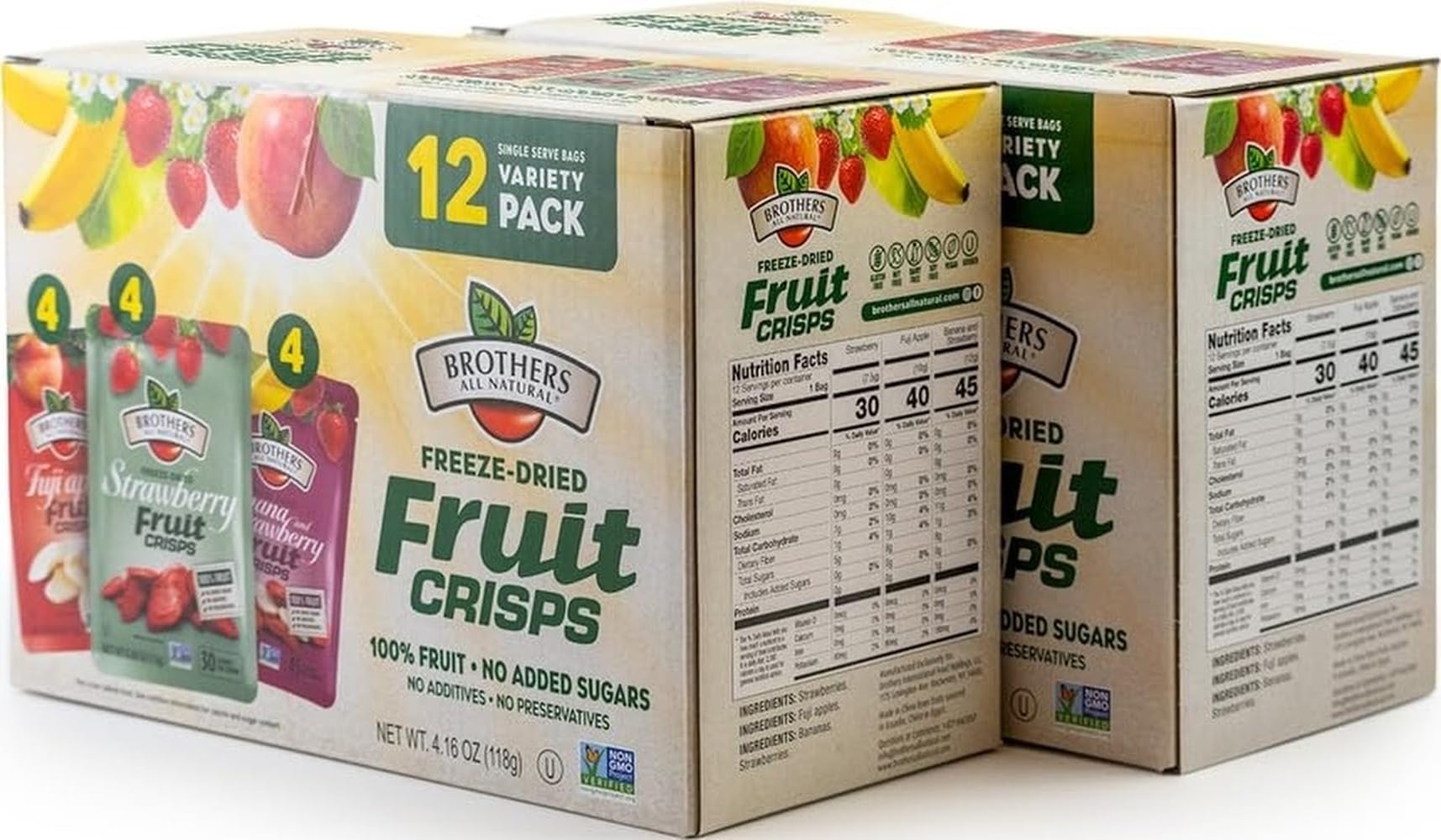 Amazon.com: Brothers All Natural Freeze Dried Fruit Crisps